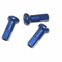 Dt-swiss 10 Stk Nipler DT Swiss 2,0 X 12 Mm Aluminium Blå