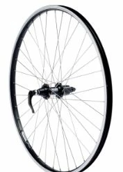 Baghjul Linus 26" MTB 7 Gear Kassette Sort Enkeltbundet Fælg