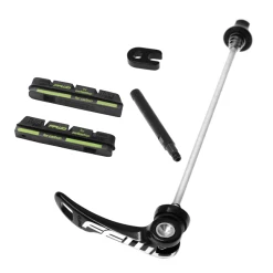 FFWD Aero Carbon Forhjul Med 3 Eger Sort/hvid -Bremsegreb Butik 3eger131016 02