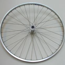 Rigida Forhjul 26"MTB,ZAC19 Sølv Fælg