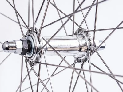 Connect Enkeltbundet Forhjul 28" Sølv 4 Connect Enkeltbundet Forhjul 28" Sølv - Billede 2