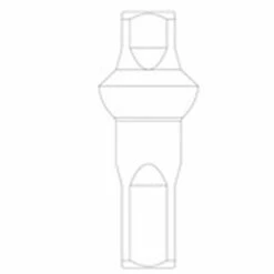 Sapim Nippel 2mm 16mm - Sort - 100 Stk.