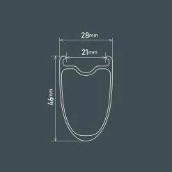 Shimano C46 Baghjul Til Skivebremser 9 Shimano C46 Baghjul Til Skivebremser -Bremsegreb Butik Shimano C46 Baghjul til Skivebremser 1656570189 03