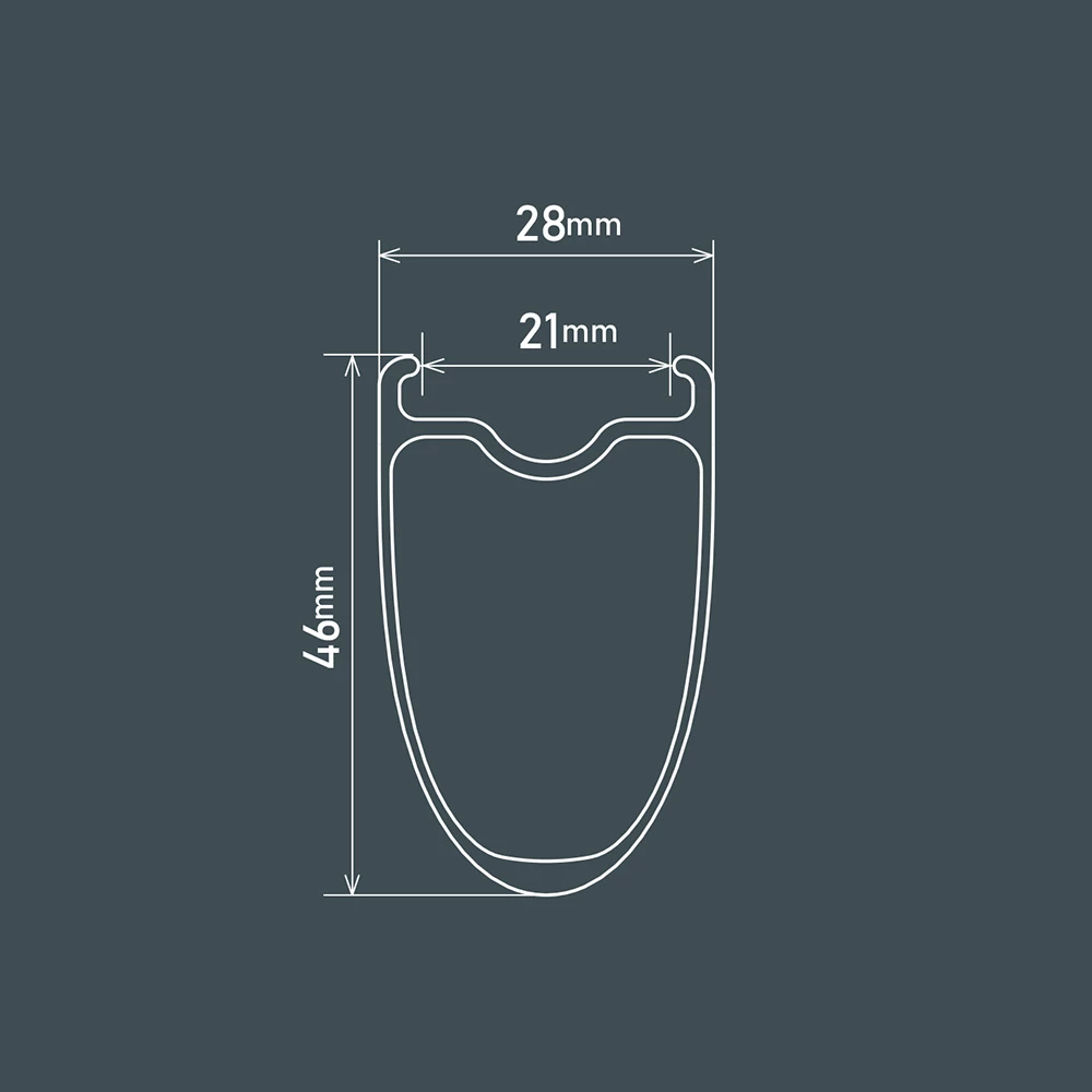 Shimano C46 Forhjul Til Skivebremser 6 Shimano C46 Forhjul Til Skivebremser - Billede 4