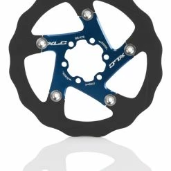 XLC M Serie Bremseskive Sort/blå 160 Mm 6-huls