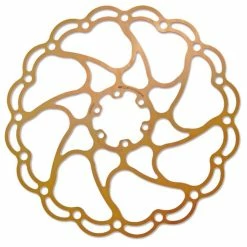 Bremseskive / Disk 180 Mm 6 Huls Guld