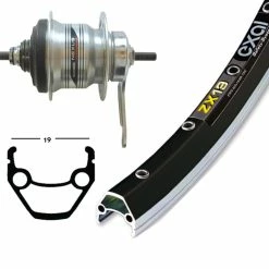 Shimano Baghjul 700c Med Nexus 7 Gear Med Fodbremse